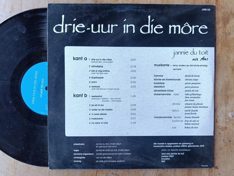 Jannie Du Toit – Drie-Uur In Die Môre (RSA VG)