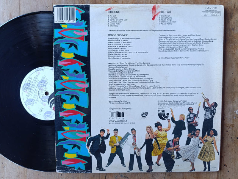 Mango groove - Hometalk (RSA VG) Gatefold