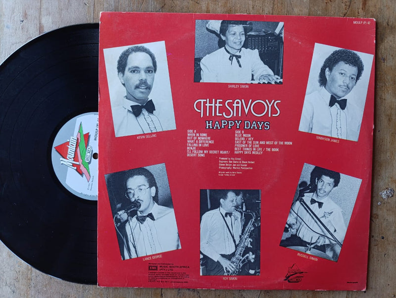 The Savoys - Happy Days (RSA VG+)