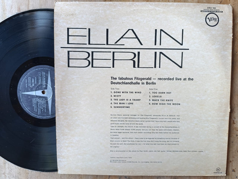 Ella Fitzgerald - Ella In Berlin (RSA VG+)