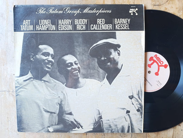 Art Tatum / Lionel Hampton / Harry Edison / Buddy Rich / Red Callender / Barney Kessel – The Tatum Group Masterpieces (RSA VG+)
