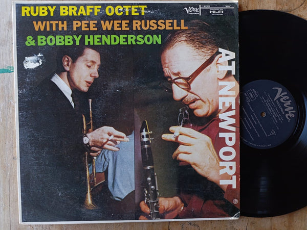Ruby Braff Octet With Pee Wee Russell & Bobby Henderson – At Newport (Japan VG)