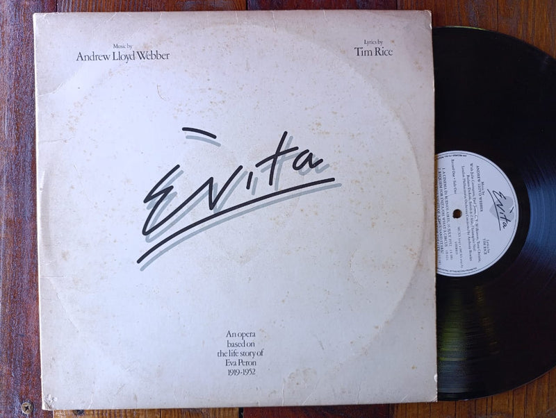 Evita Andrew Lloyd Webber / Tim Rice (UK VG/VG-) 2LP Gatefold