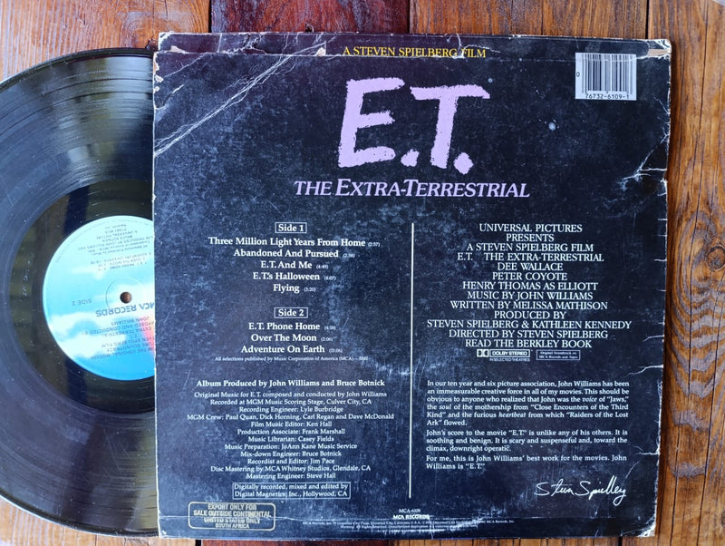 E.T. - OST / John WIlliams (USA VG-)