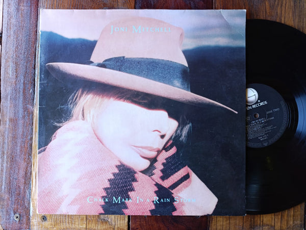 Joni Mitchell - Chalk Mark In A Rain Storm (Germany VG) Gatefold