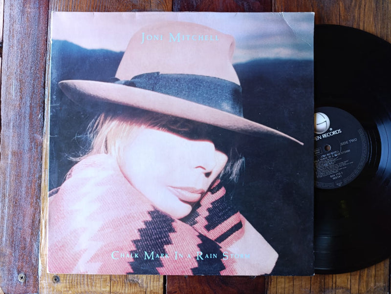Joni Mitchell - Chalk Mark In A Rain Storm (Germany VG) Gatefold