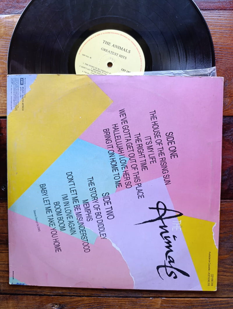 The Animals - Greatest Hits (RSA VG-)