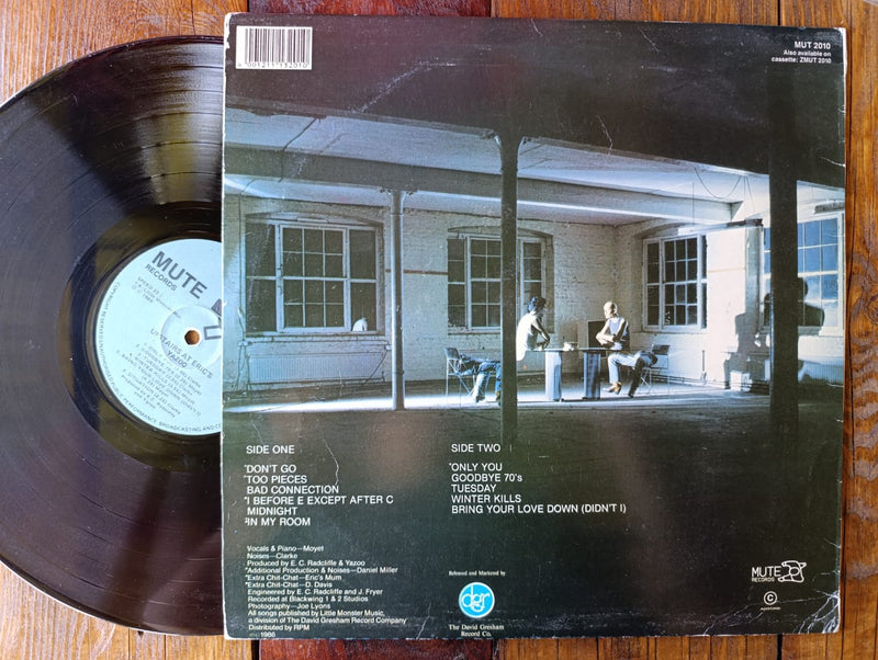 Yazoo - Upstairs At Eric's (RSA VG)