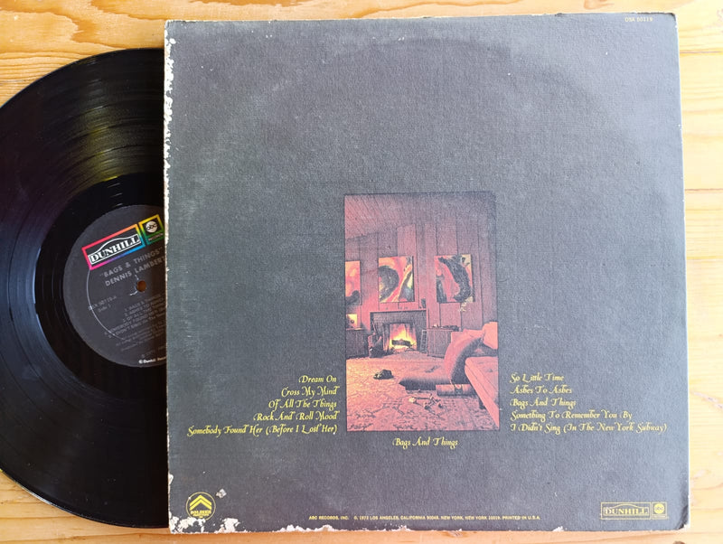 Dennis Lambert - Bag & Things (USA VG) Gatefold
