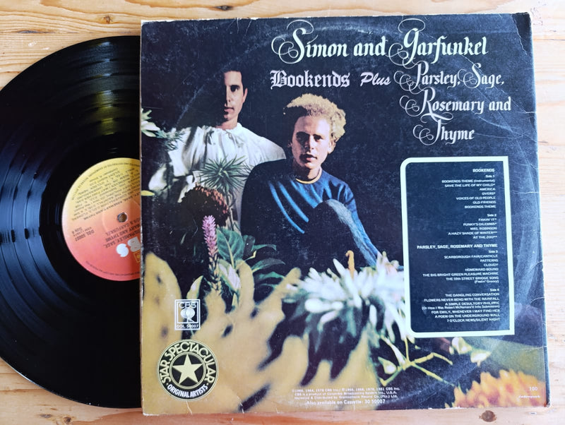 Simon & Garfunkel - Bookends / Parsley Sage Rosemary Tyme (RSA VG/VG-) 2LP