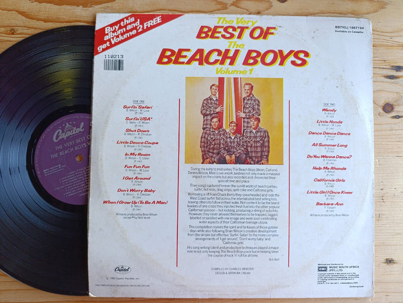 The Beach Boys - The Best Of Volume 1 (RSA VG)