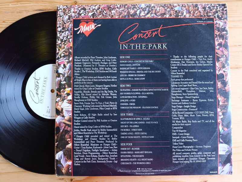 VA - Concert In The Park (RSA VG+) 2LP Gatefold