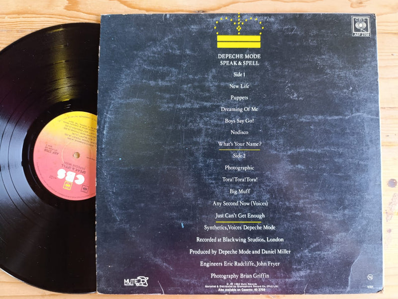 Depeche Mode - Speak & Spell (RSA VG)