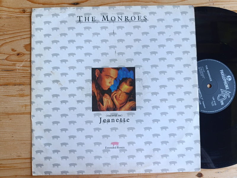 The Monroes - Jeanette 12" (UK VG)