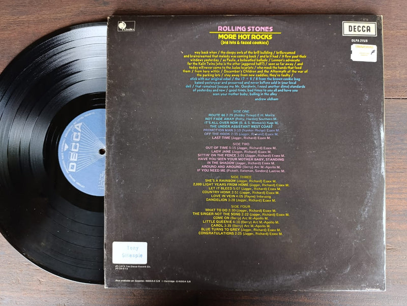 Rolling Stones - More Hot Rocks (RSA VG+) 2LP Gatefold