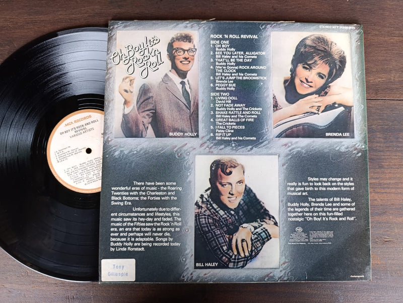 VA - Oh Boy! It's Rock 'N' Roll (RSA VG+)