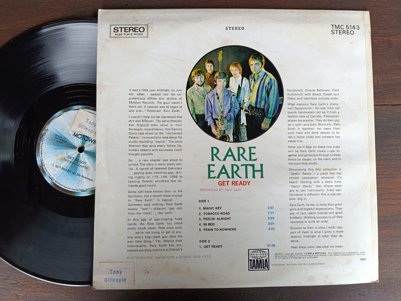Rare Earth - Get Ready (RSA VG)