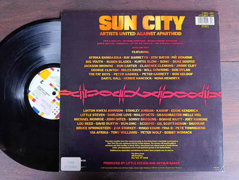 Artist United Against Apartheid - Sun City (UK VG)