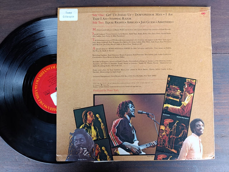 Peter Tosh - Equal Rights (USA VG+)