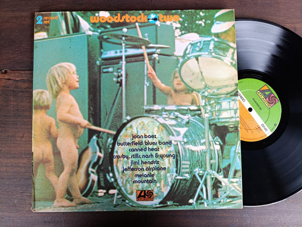VA - Woodstock Two (UK VG+) 2LP Gatefold