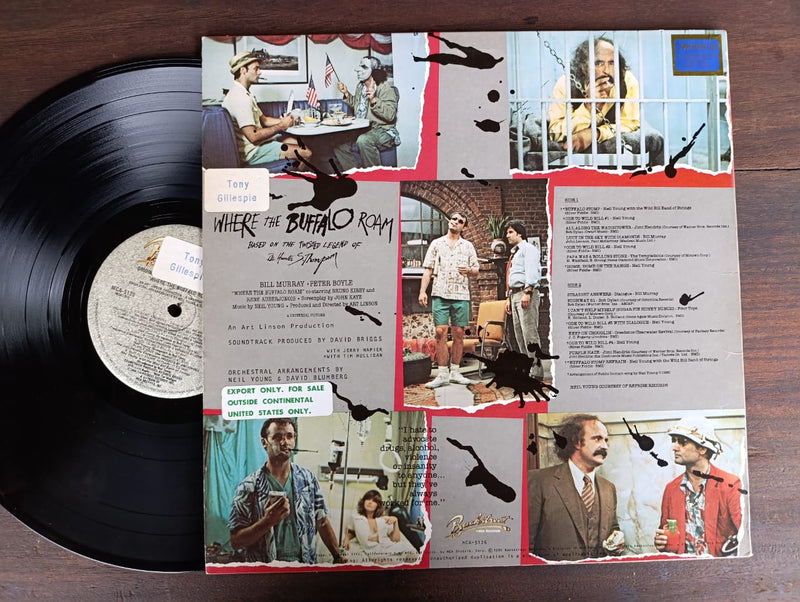 VA - Where The Buffalo Roam OST (USA VG+)