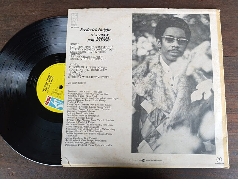 Frederick Knight - I've Been Lonely For So Long (RSA VG+)