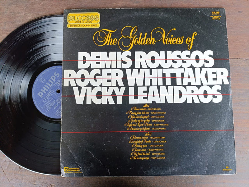 Demis Roussos / Roger Whittaker / Vicky Leandros - The Golden Voice (RSA VG+)