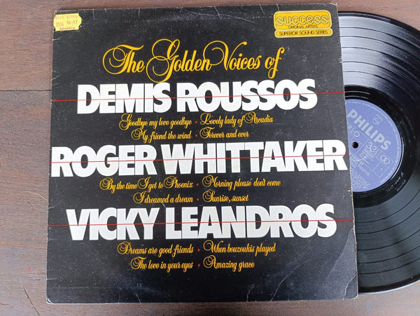 Demis Roussos / Roger Whittaker / Vicky Leandros - The Golden Voice (RSA VG+)