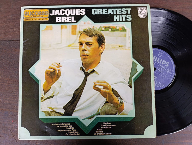 Jacques Brel - Greatest Hits (RSA VG+)