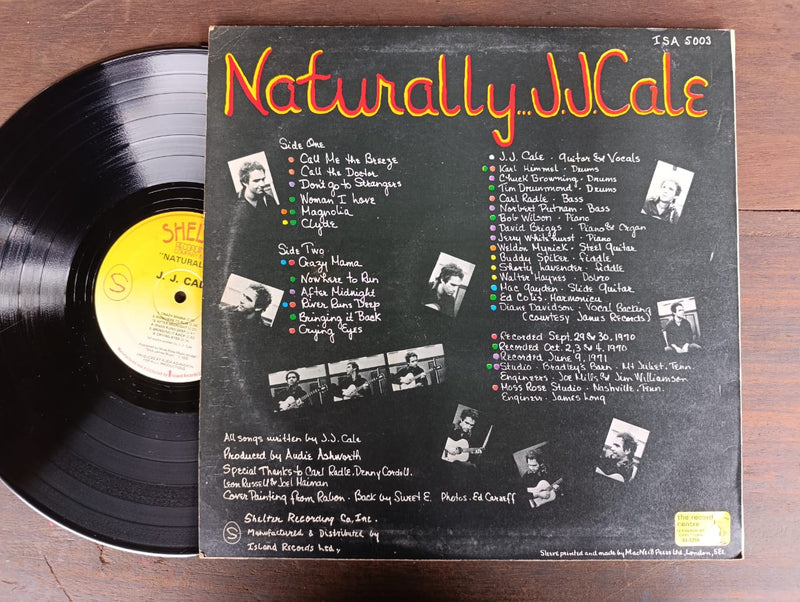 J.J. Cale - Naturally (UK VG)