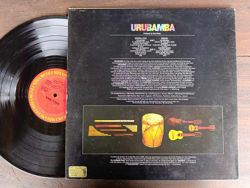 Urubamba – Urubamba (USA VG) Paul Simon