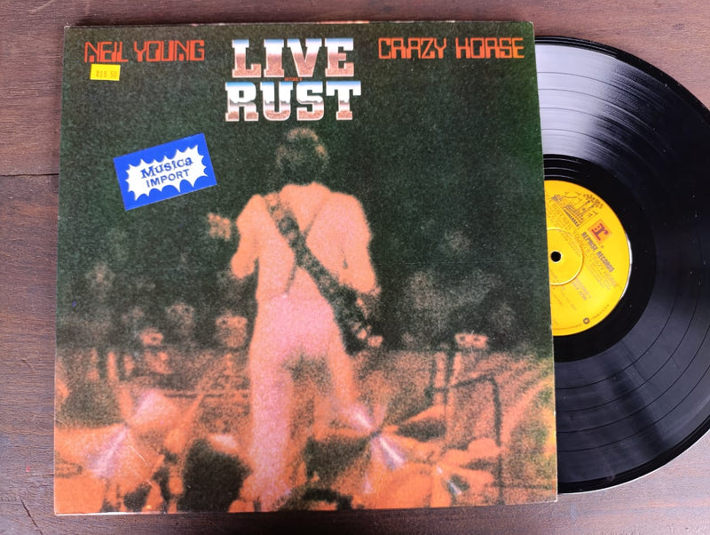 Neil Young & Crazy Horse - Live Rust (USA VG+) 2LP Gatefold