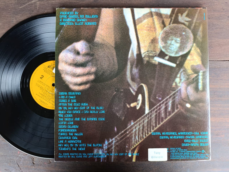 Neil Young & Crazy Horse - Live Rust (USA VG+) 2LP Gatefold