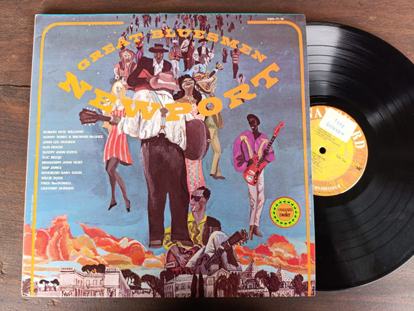 VA - Great Bluesmen Newport (USA VG+) 2LP Gatefold