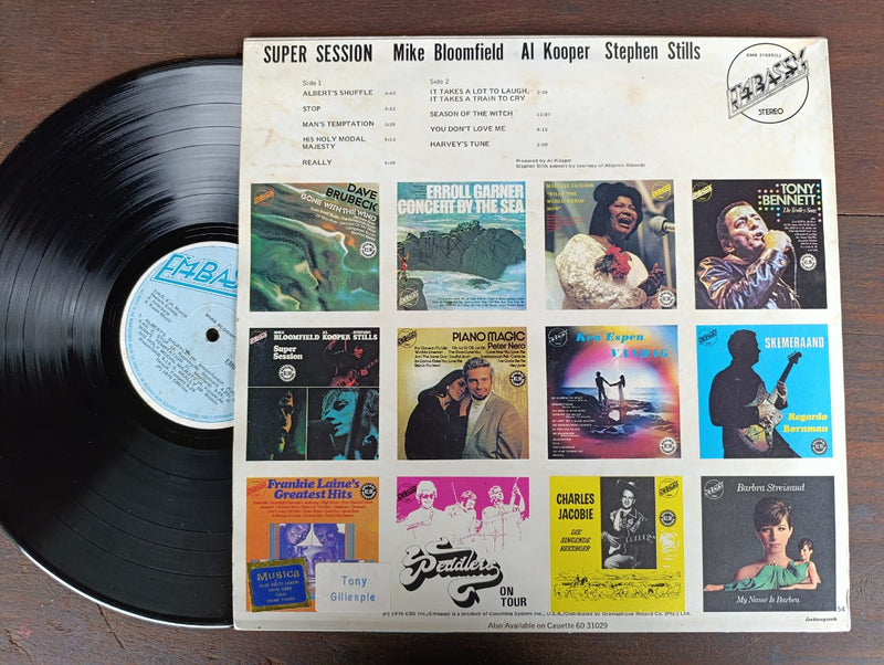 Mike Bloomfield / Al Kooper / Stephen Stills - Super Session (RSA VG+)