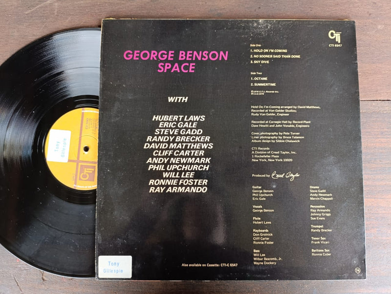 George Benson - Space (RSA VG+)