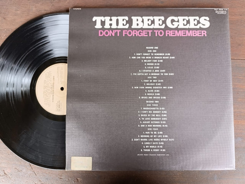 Bee Gees - Dont Forget To Remember (RSA VG) 2LP Gatefold