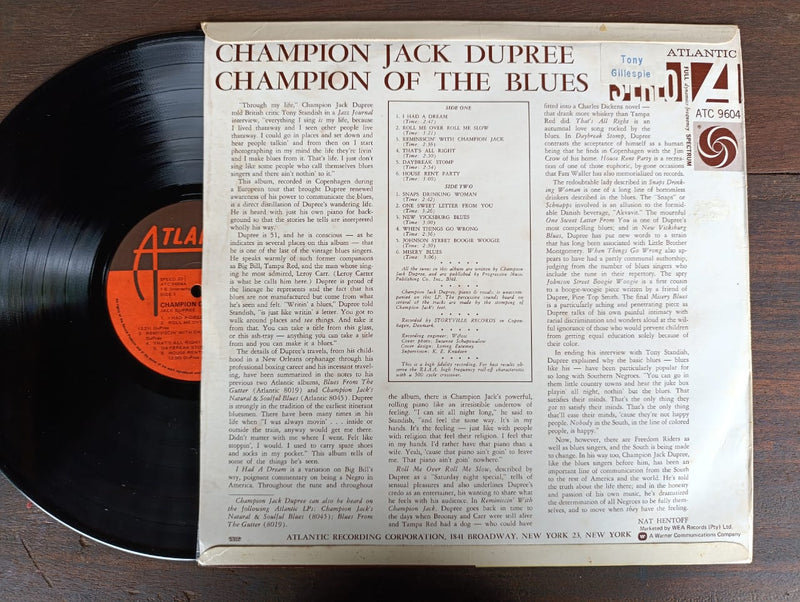 Champion Jack Dupree - Champion Of The Blues (RSA VG+)