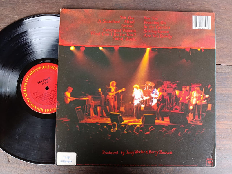 Bob Dylan - Saved (USA VG+)