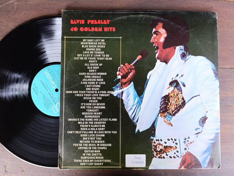 Elvis Presley - 40 Golden Hits (RSA VG+) 2LP Gatefold