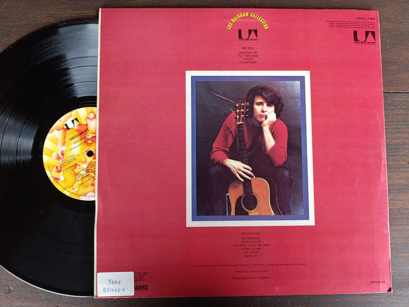 Don McLean - American Pie (RSA VG+)