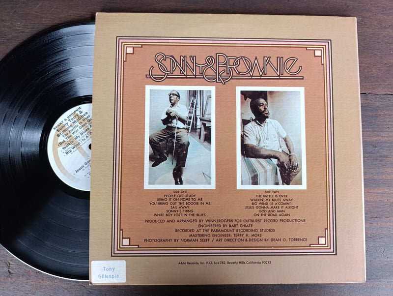 Sonny Terry & Brownie McGhee - Sonny & Brownie (USA VG+) Gatefold
