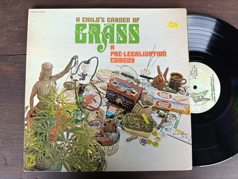 Ron Jacobs – A Child's Garden Of Grass (A Pre-Legalization Comedy) (USA VG+) Gatefold