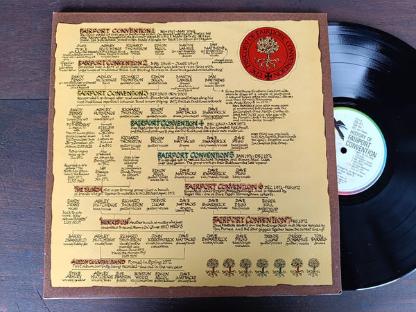 Fairport Convention - The History Of (UK VG+) 2LP Gatefold