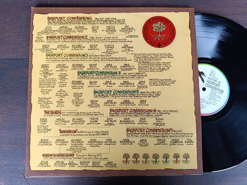 Fairport Convention - The History Of (UK VG+) 2LP Gatefold