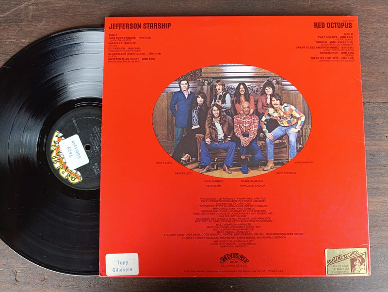 Jefferson Starship - Red Octopus (USA VG+)