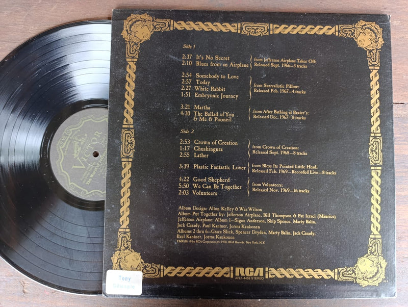 Jefferson Airplane – The Worst Of Jefferson Airplane (USA VG+)