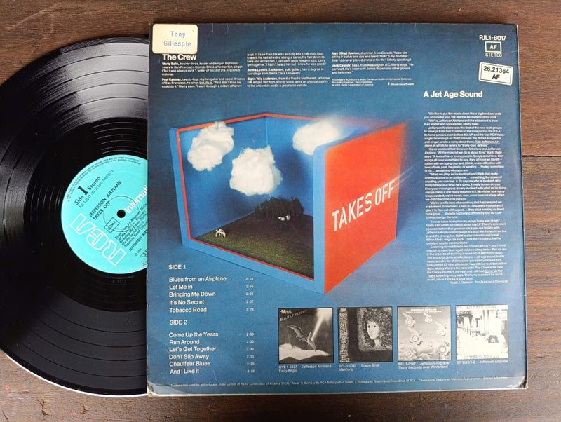 Jefferson Airplane – Jefferson Airplane Takes Off (Germany VG+)