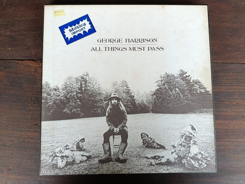 George Harrison - All Things Must Pass (UK VG+) 3LP Boxset with colour jackets