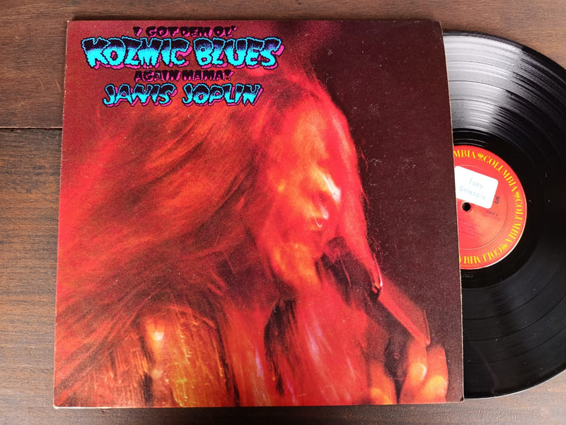 Janis Joplin – I Got Dem Ol' Kozmic Blues Again Mama! (USA VG+)